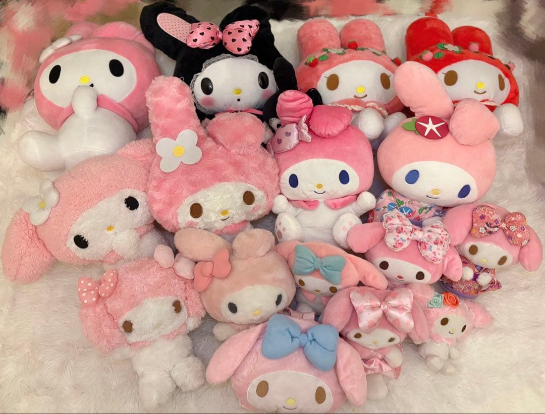 激レア☆マイメロディ ぬいぐるみ マスコット 18点セット