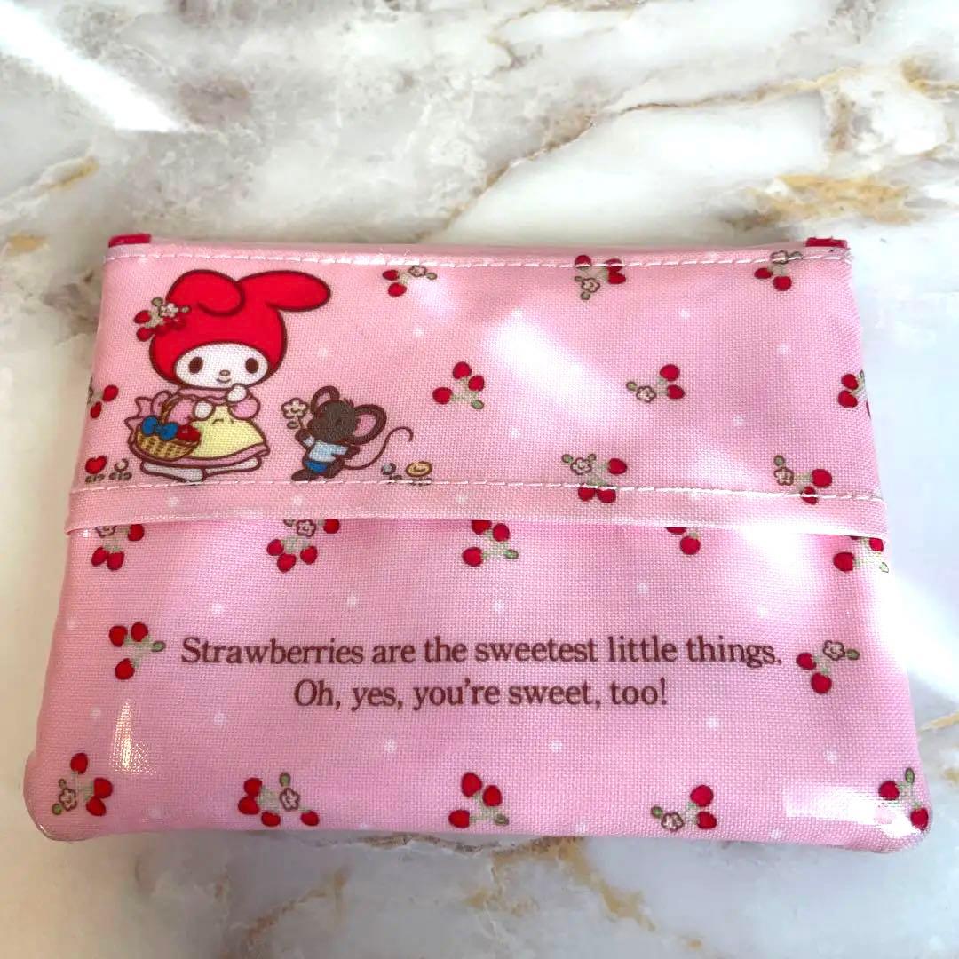 マイメロ サンリオ ティッシュポーチ ティッシュケース 平成レトロ