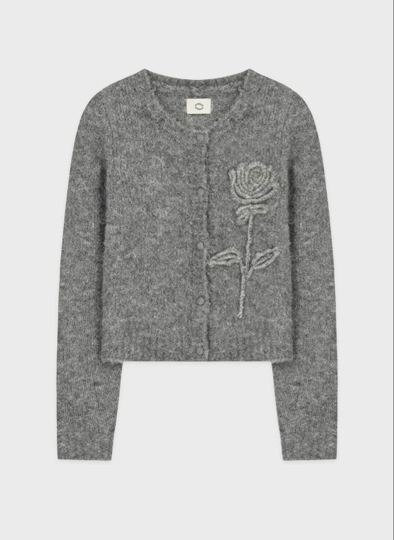 シヌーン ROSE FLOWER CARDIGAN
