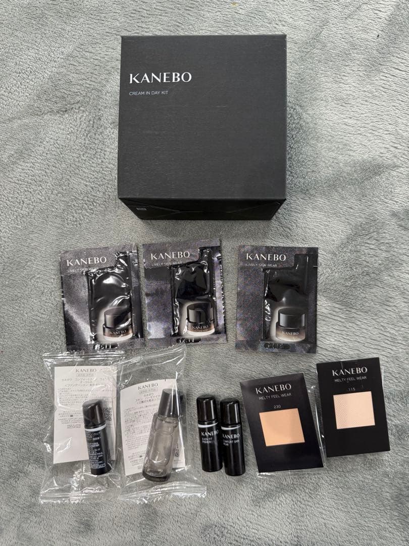 KANEBO クリームインデイII キット サンプル付き