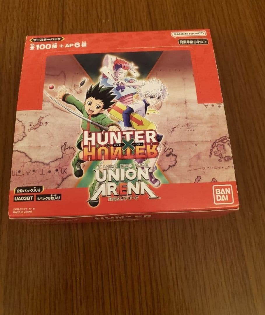 HUNTER×HUNTER UNION ARENA 1BOX　未開封　ハンター
