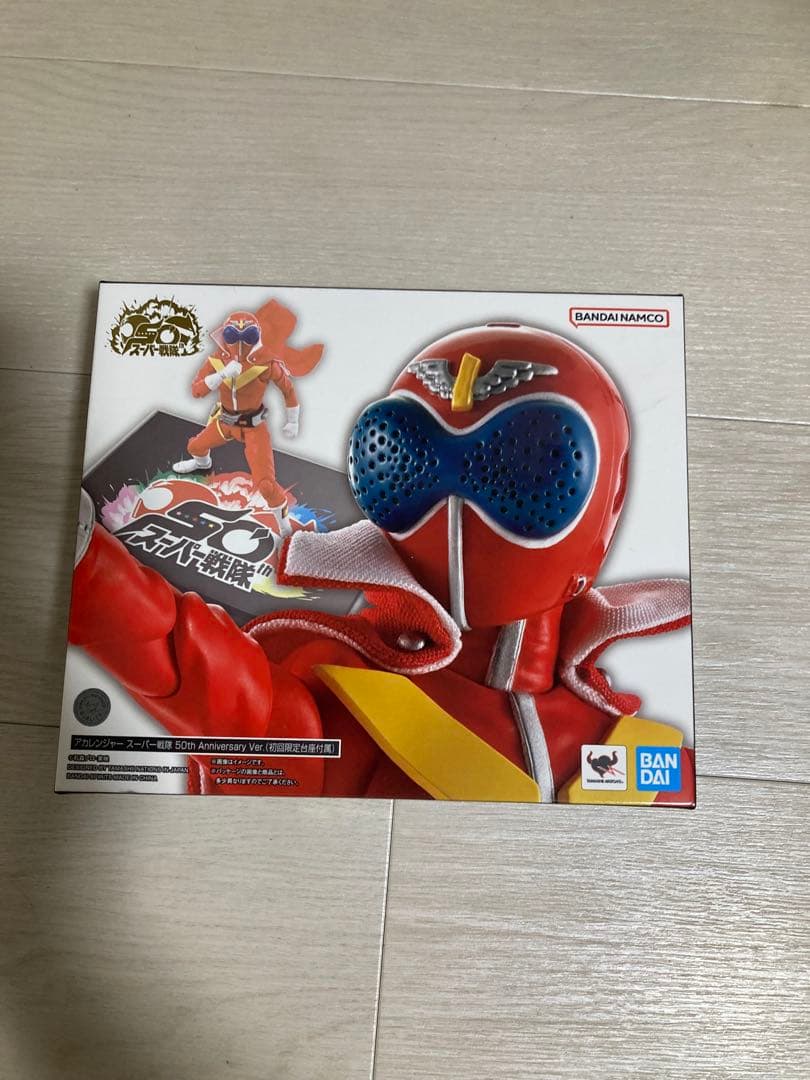 【未開封】真骨彫製法 アカレンジャー 50th Anniversary Ver