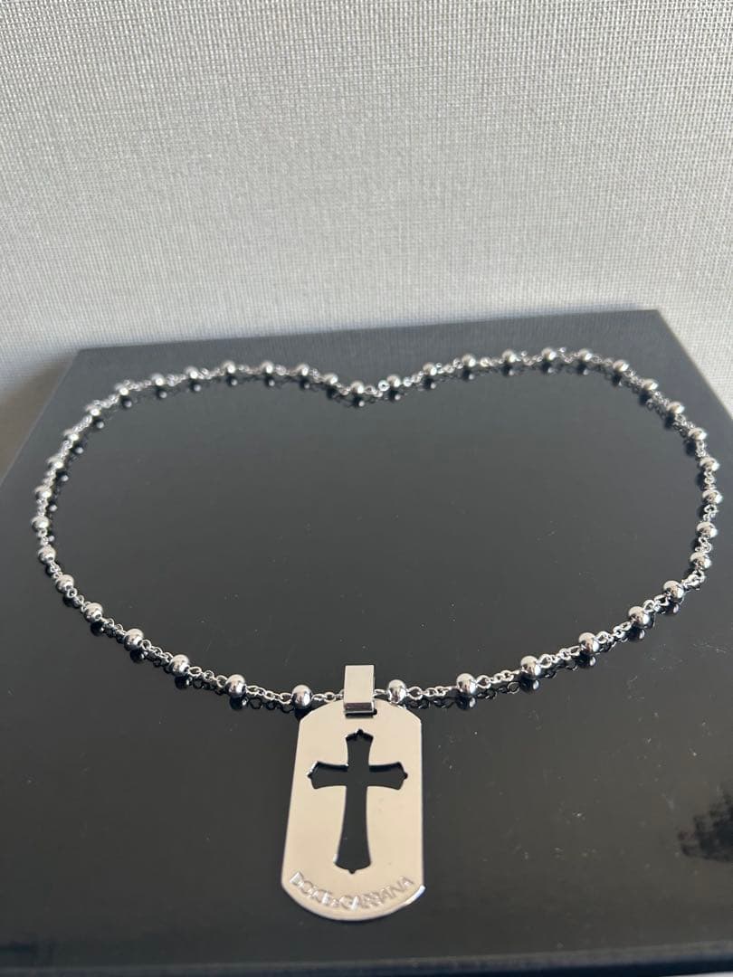 DOLCE&GABBANA ドッグタグ ネックレス