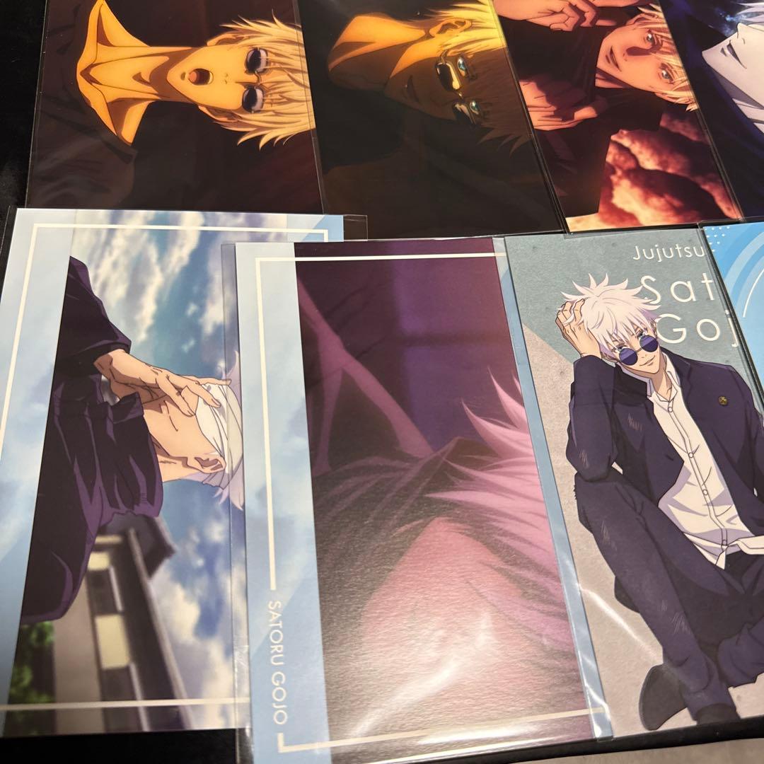 呪術廻戦 五条悟 ポストカード イラストカード 28点まとめ売り - メルカリ