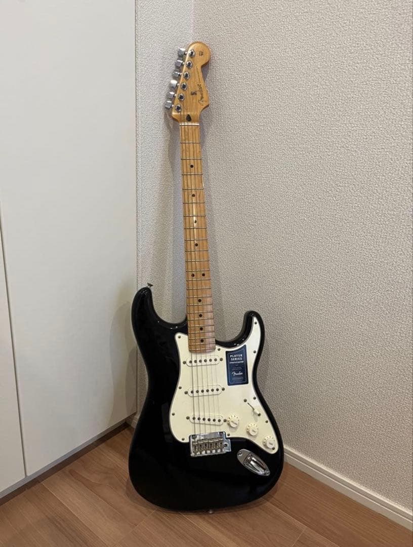 え*む様 Fender Player Series ブラックエレキギター