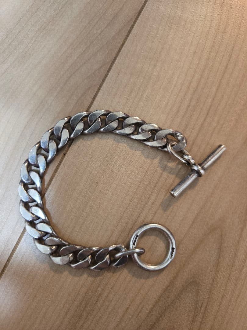 アクセサリー LAVER 11MM CURB CHAIN T BAR