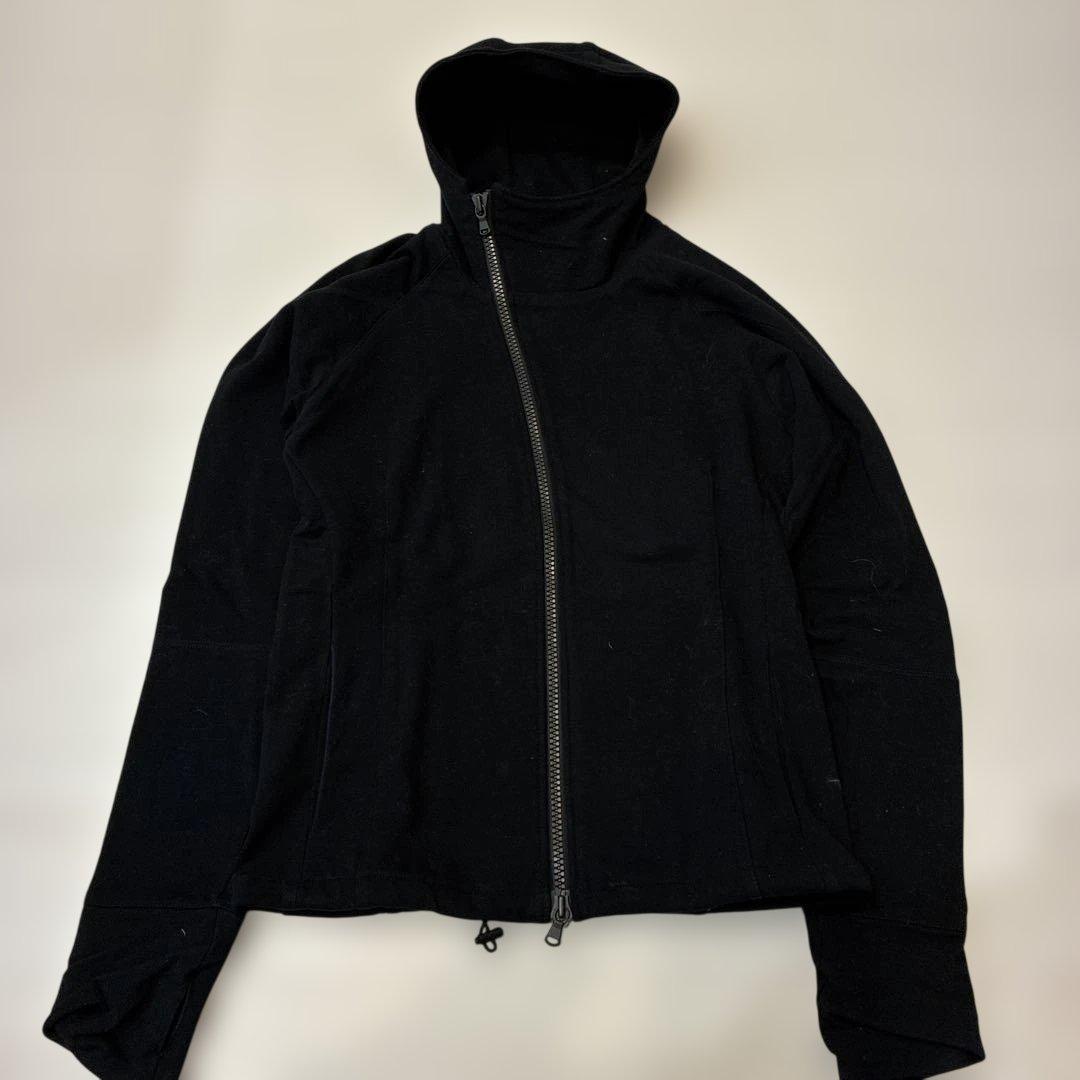 美品 日本製 ripvanwinkle ライダース パーカー ブラック 4