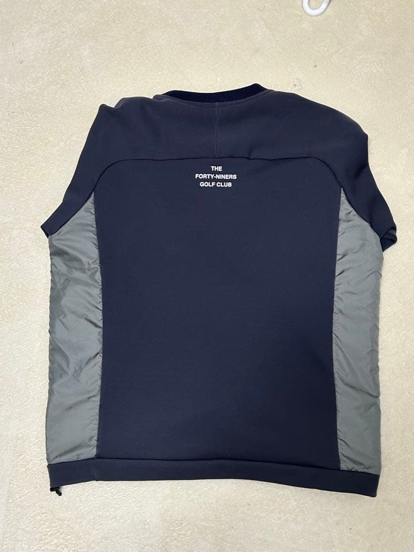 納品書有 TFW49 ネイビー グレー トレーナー Mサイズ