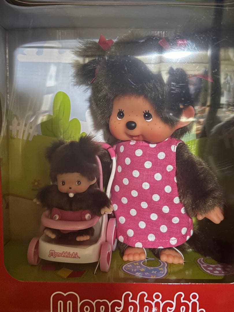 モンチッチ ベビーカーset モンチッチちゃん ぬいぐるみ ベビーカーセット モンチッチ Sサイズ