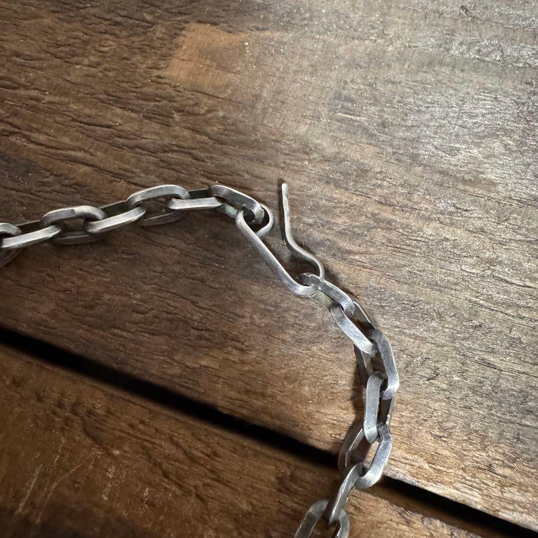 Larry Yazzie ナバホチェーン ネックレス トライアングル 52cm - メルカリ