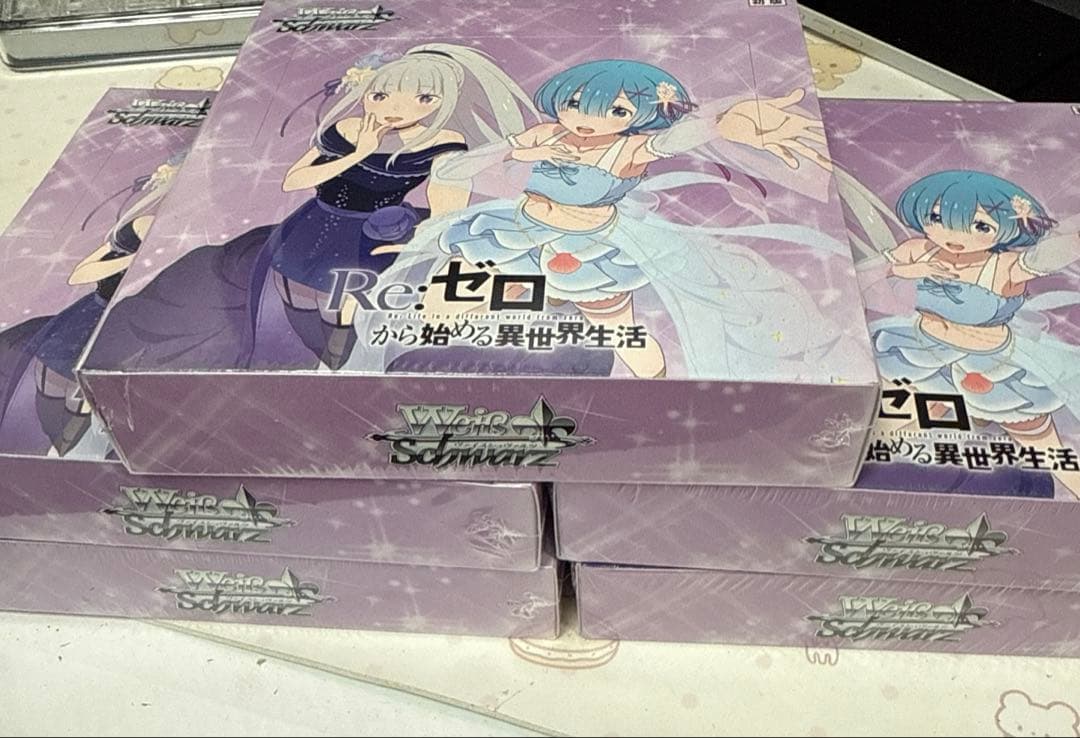 ヴァイス リゼロ 初版 5BOX シュリンク付き