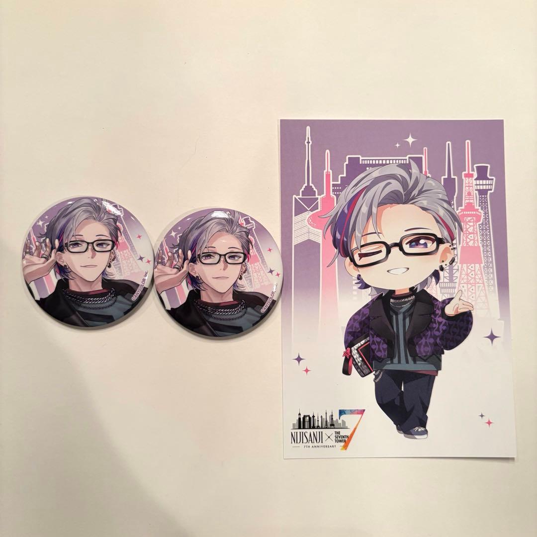 不破湊 にじ7大タワーコラボ 缶バッジ 特典 セット - メルカリ