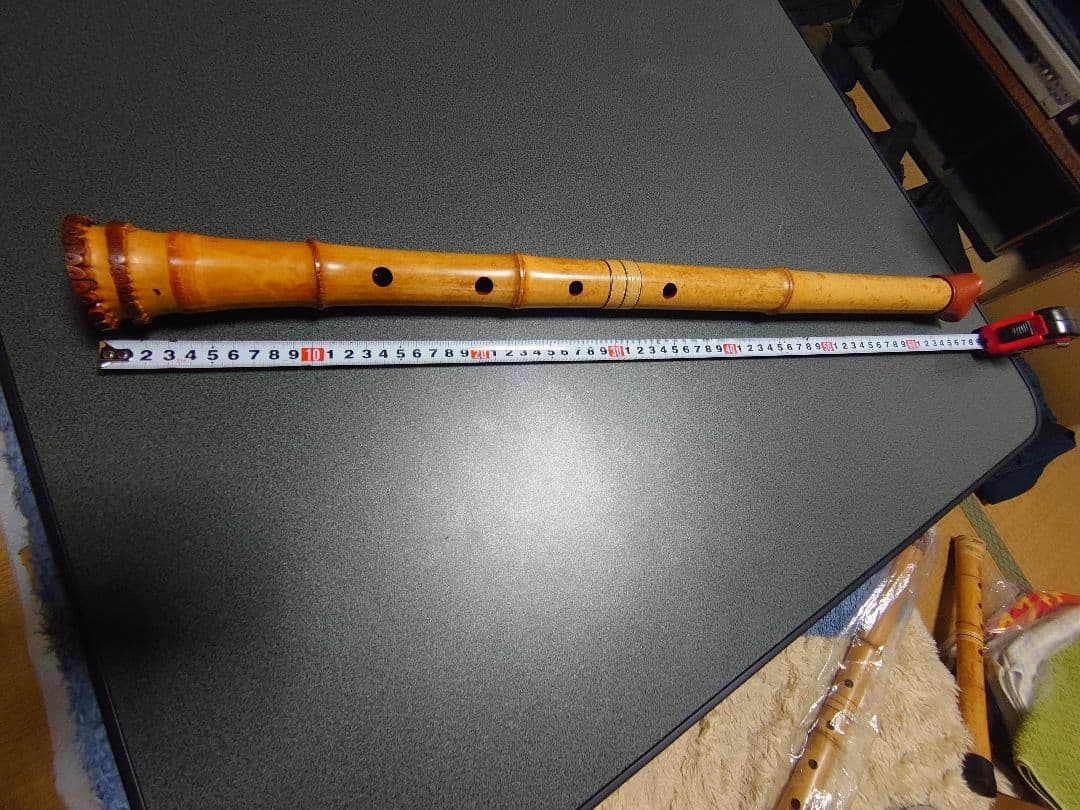 尺八本体 竹製 66cm刻印あり