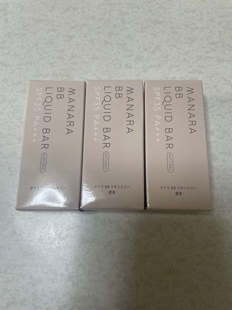 MANARA BBリキッドバー SPF35 PA+++ 3個セット