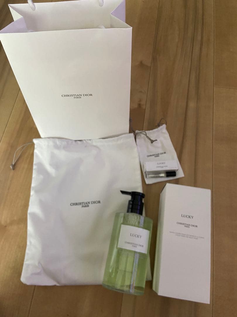 DIOR ラッキー リキッド ソープ &オードゥパルファン ミニチュア香水セット