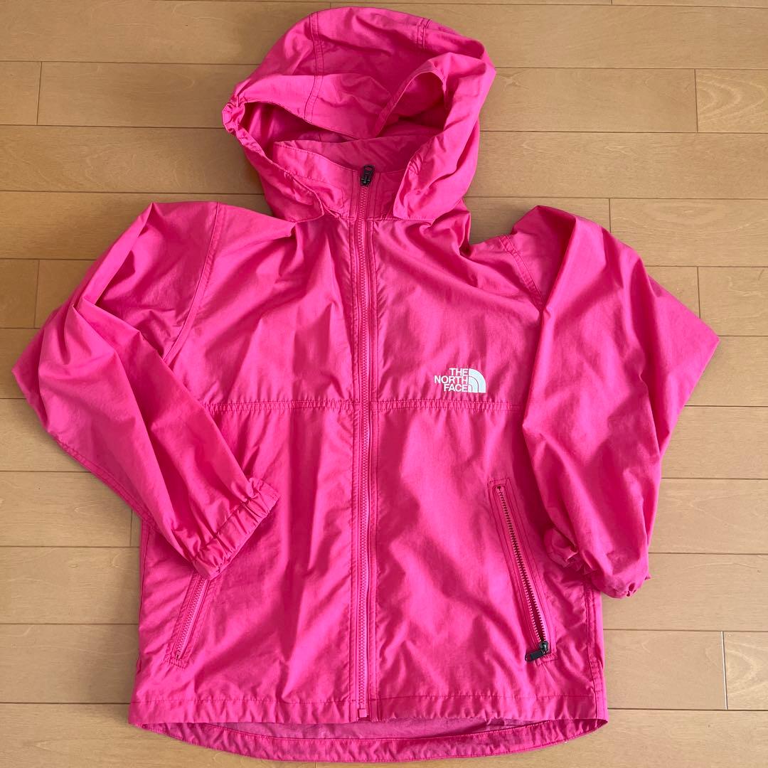 TheNorth Face ピンクジップアップナイロンジャケット150サイズ - メルカリ