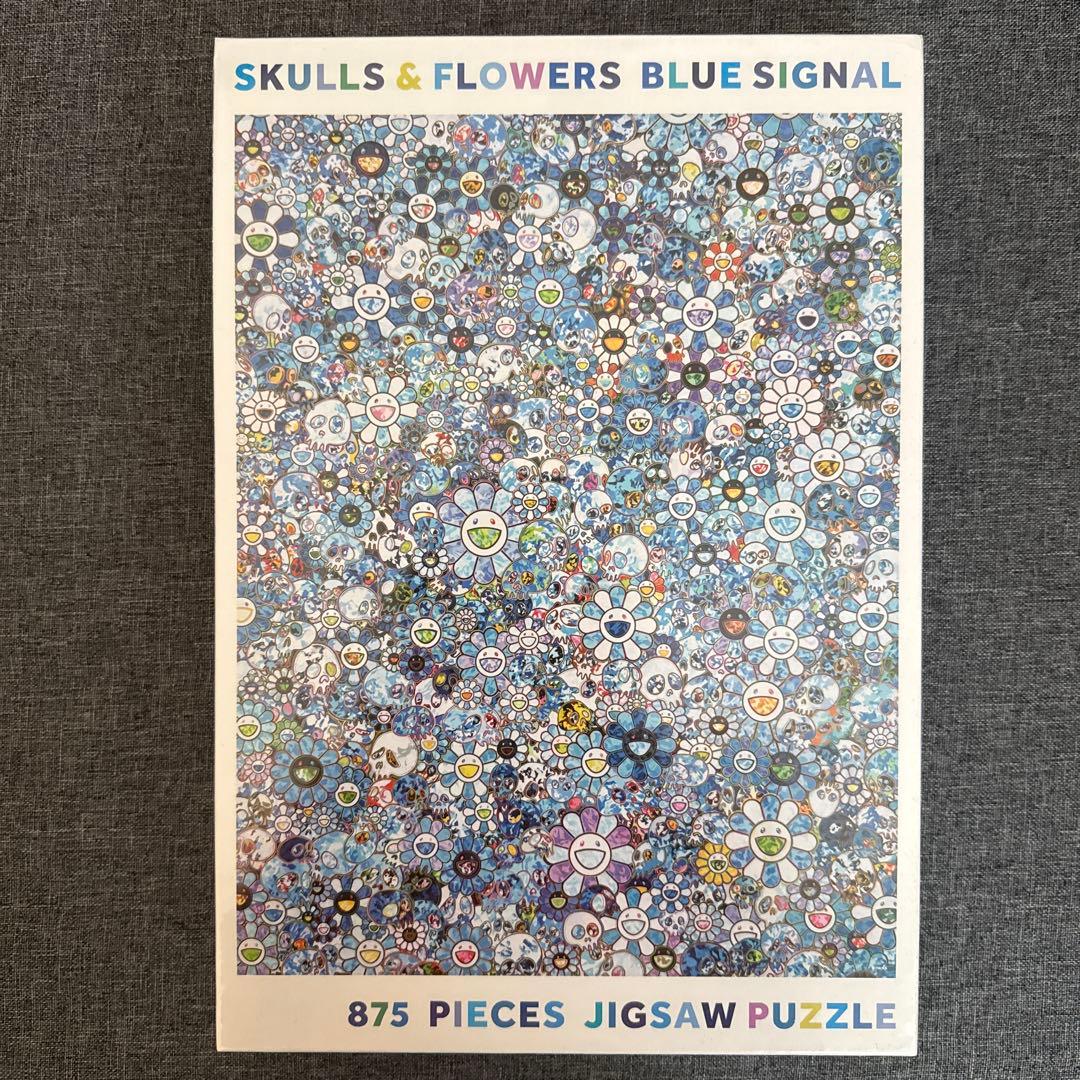 新品未使用 村上隆 skulls flower パズル 村上隆 フラワー SKULLS & FLOWERS パズル - メルカリ