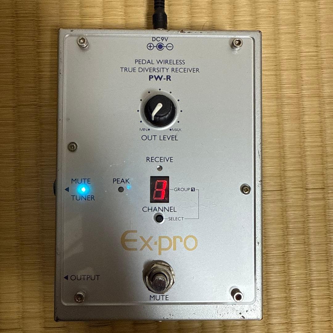 Expro PW-R ペダルワイヤレス受信機のみジャンク - メルカリ
