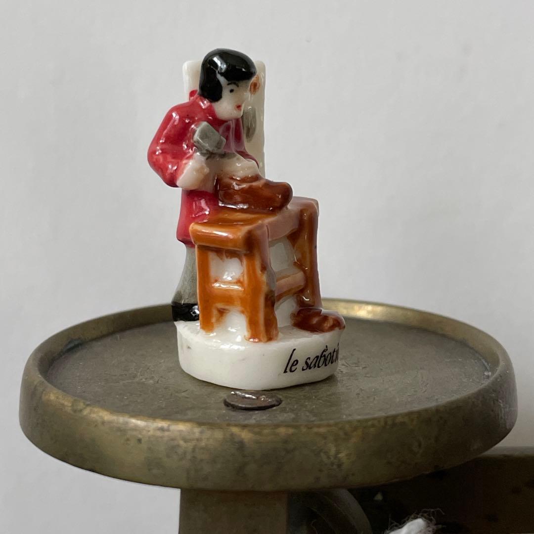 ヴィンテージ フランス フェーブ 陶器 木靴職人 491 - メルカリ