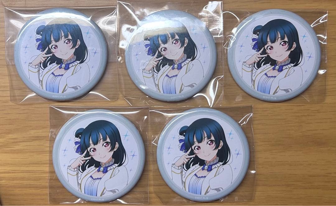 ラブライブ Aqours 缶バッジ 9周年 津島善子 - メルカリ