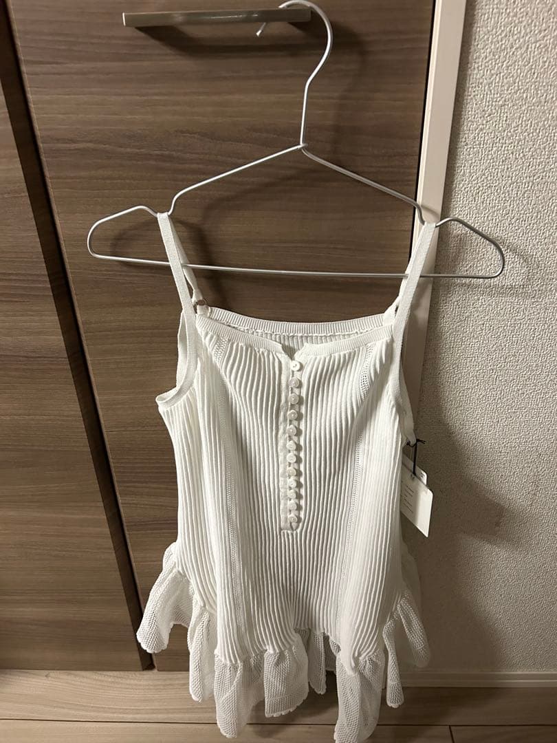 スローブイエナ　TGOR/トゴール フリル キャミソール