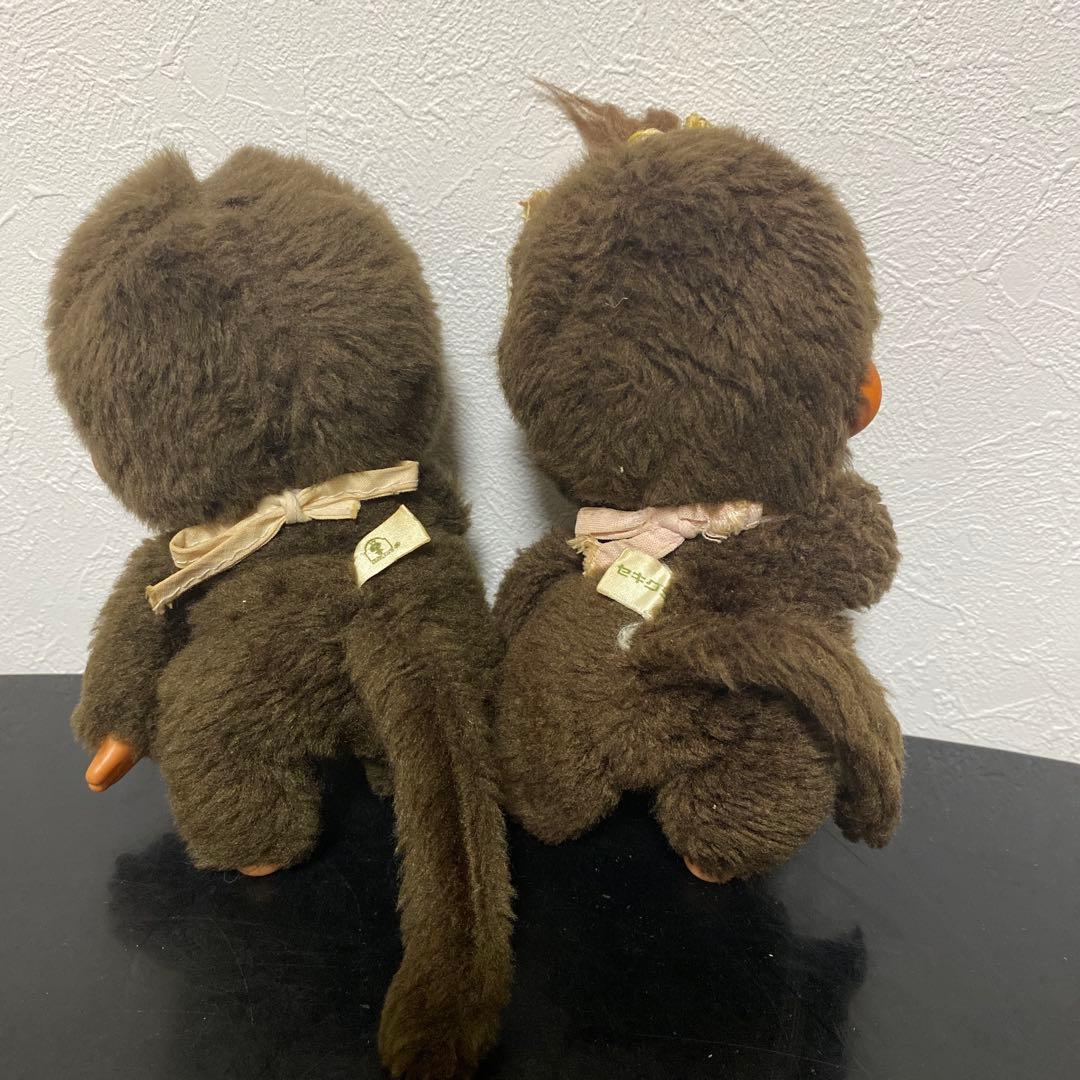 初代モンチッチ ぬいぐるみ Sekiguchi1974 双子 昭和 レトロ 2体