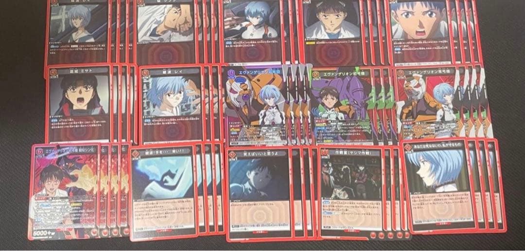 ユニオンアリーナ エヴァ 赤 初号機 擬似シン化 零号機 デッキ