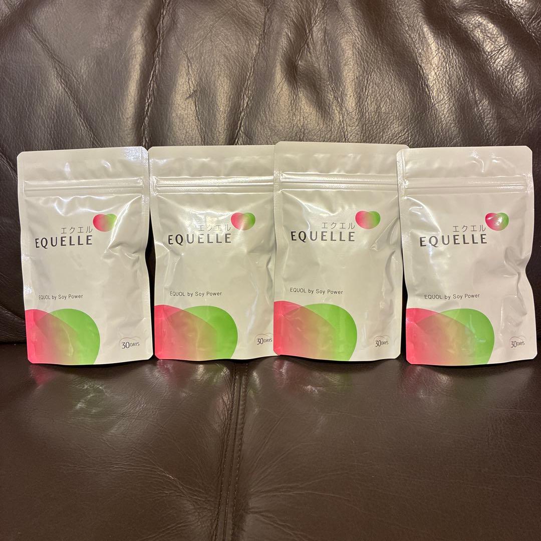 新品　EQUELLE エクエル　30日分120粒×4袋 480粒 120日分