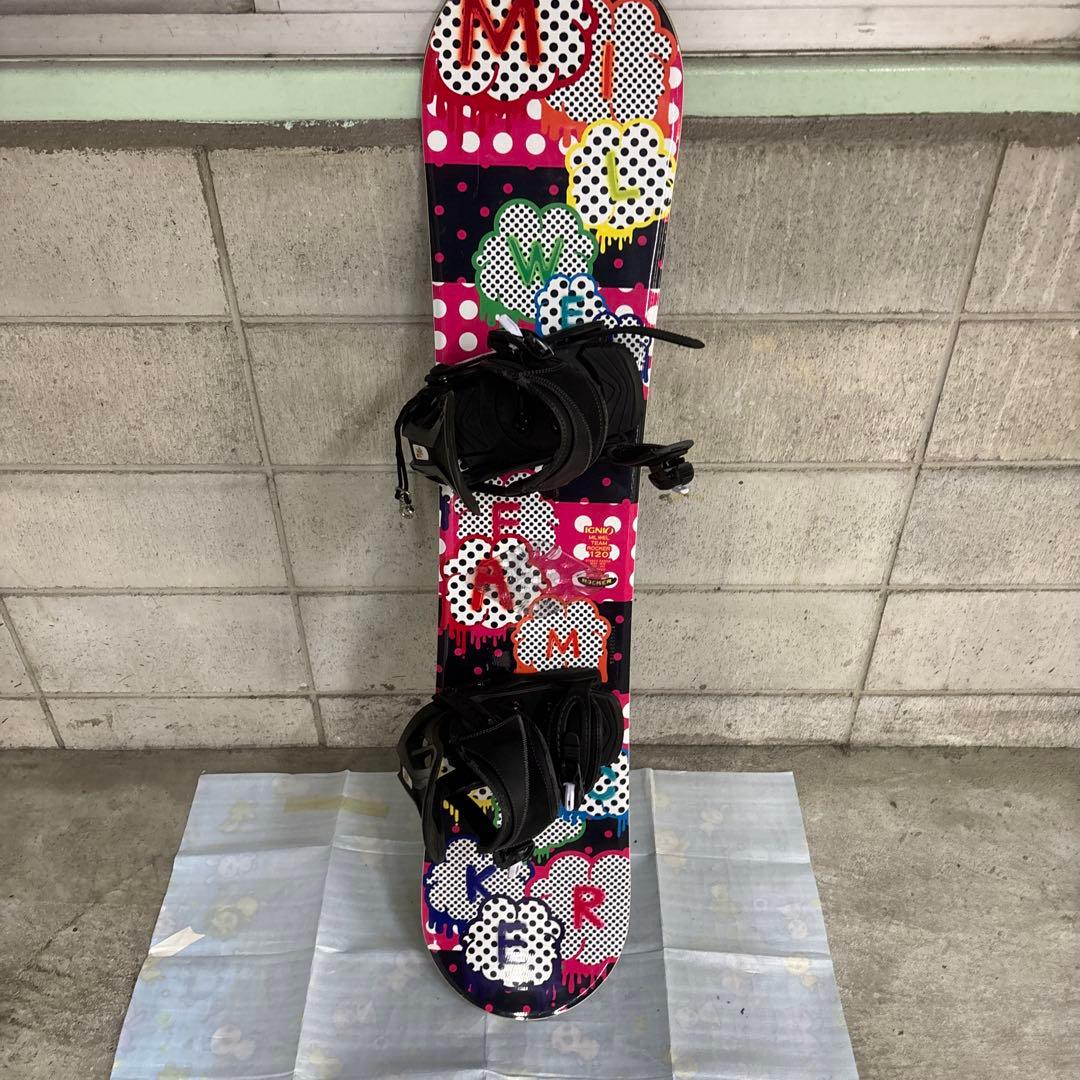 スノーボード IGNIO MILWEL TEAM ROCKER 120