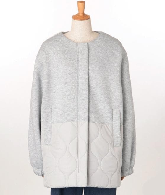 2025AW【ルクルカ センソユニコ】中綿 モスダンボール キルト コート