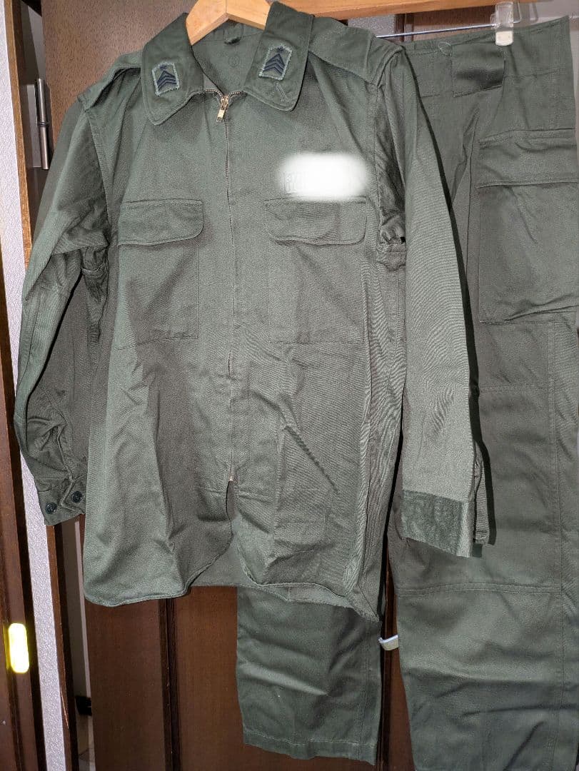 陸自 65式OD作業服上下セット サイズ表記3号