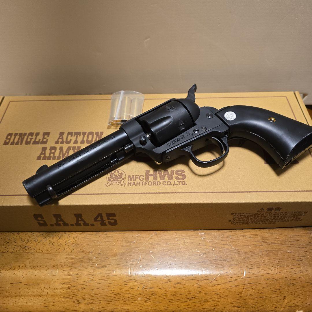 シングルアクションアーミー　シビリアン　ラバーモデル　モデルガン