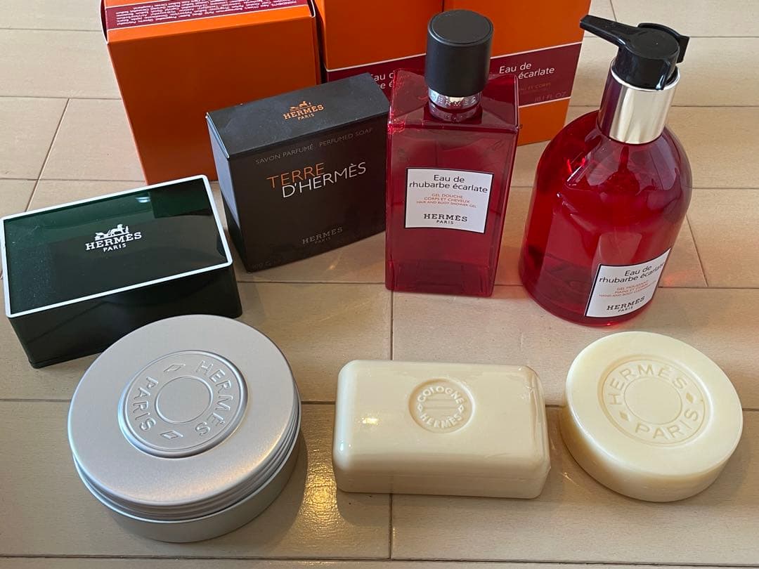 HERMESまとめ売り　ボディソープ 石鹸…