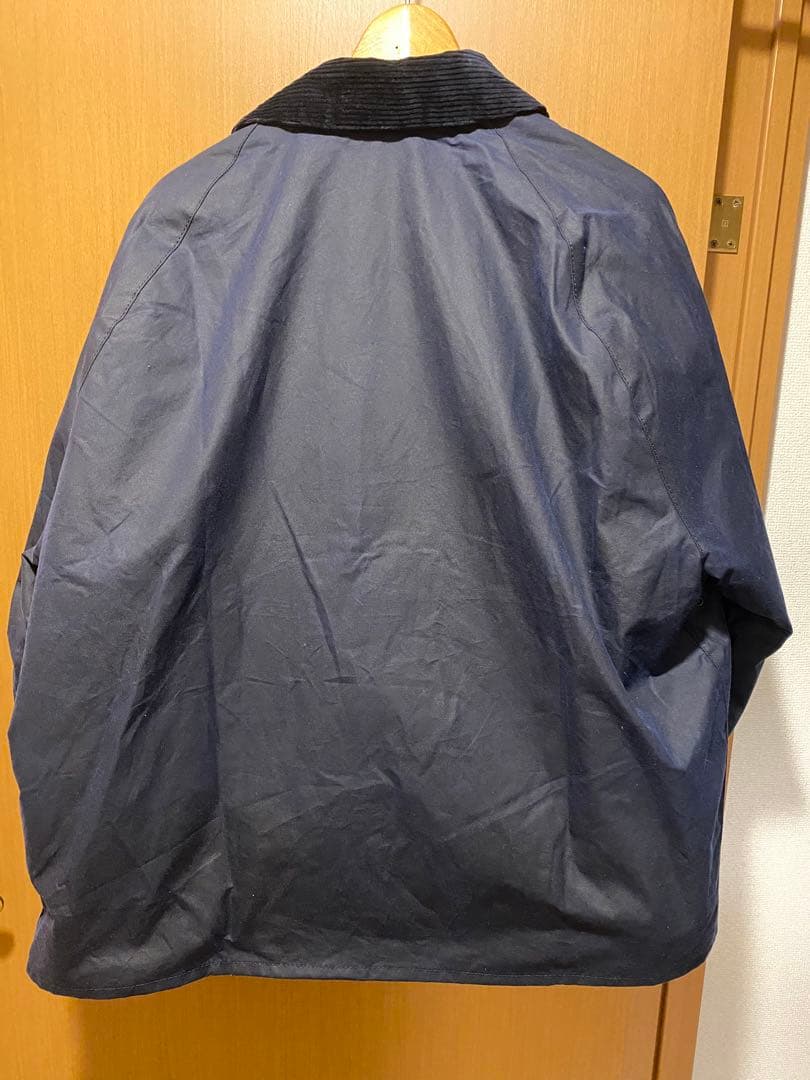 バブアー 別注 ワックス トランスポート ダークネイビー 130周年