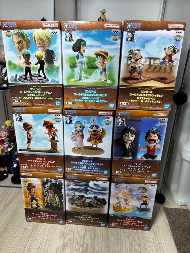 ワンピース フィギュア 9体セット ワーコレログストーリーズ