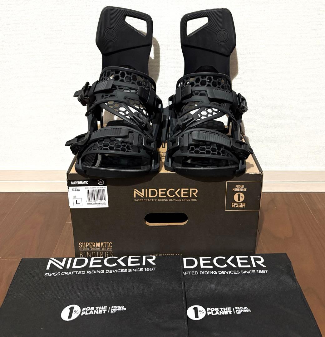 NIDECKER Supermatic ビンディング Lサイズ