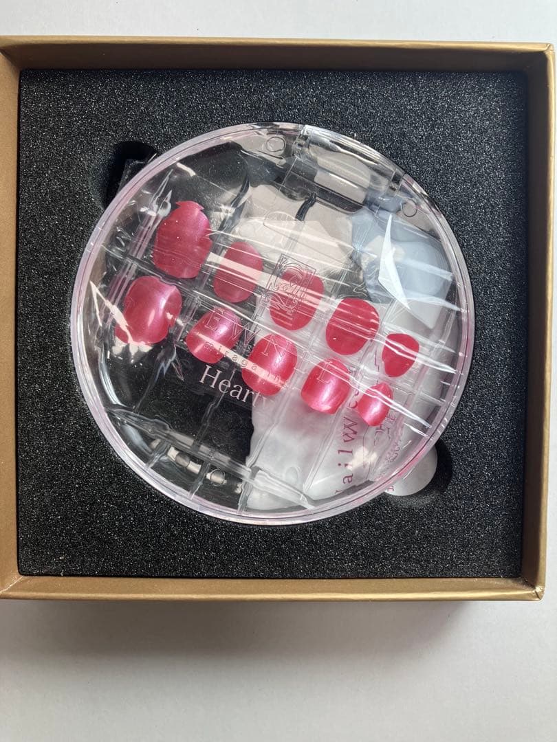 more soft freely パールレッド ネイルチップ　ジュネル