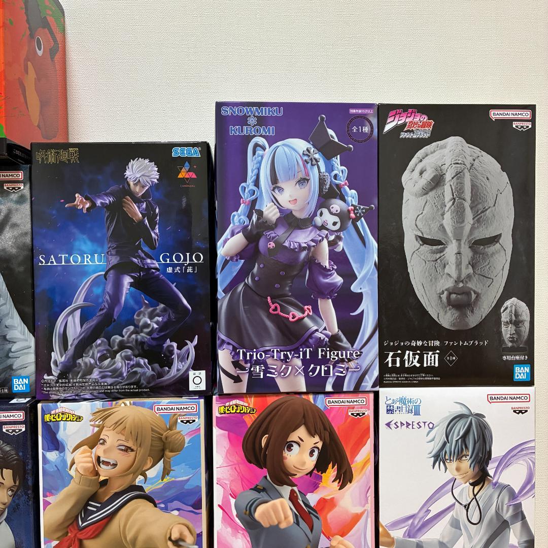 プライズフィギュアまとめ売り、チェンソーマン、呪術廻戦、ワンピース