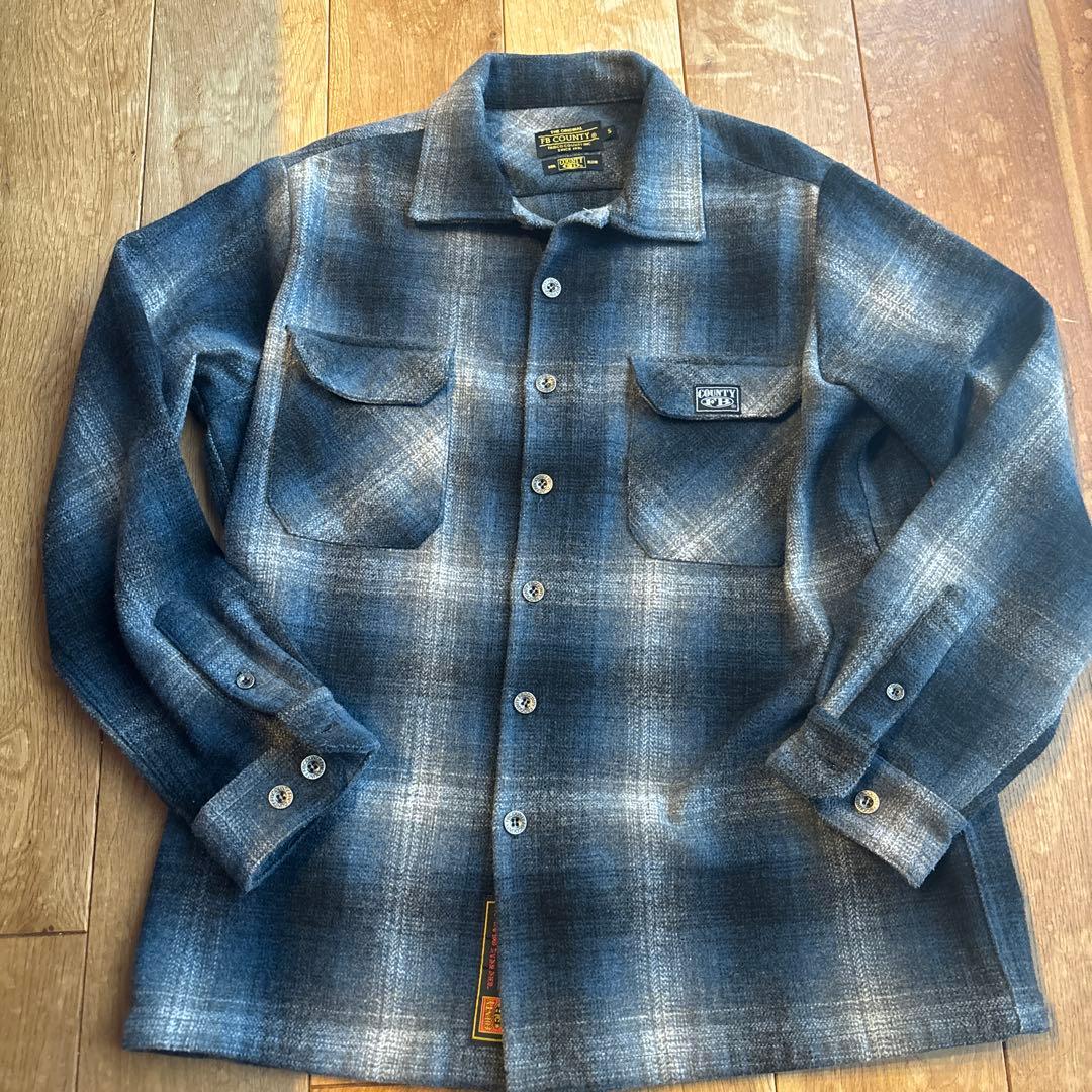 FB COUNTY オンブレ　ボードシャツ