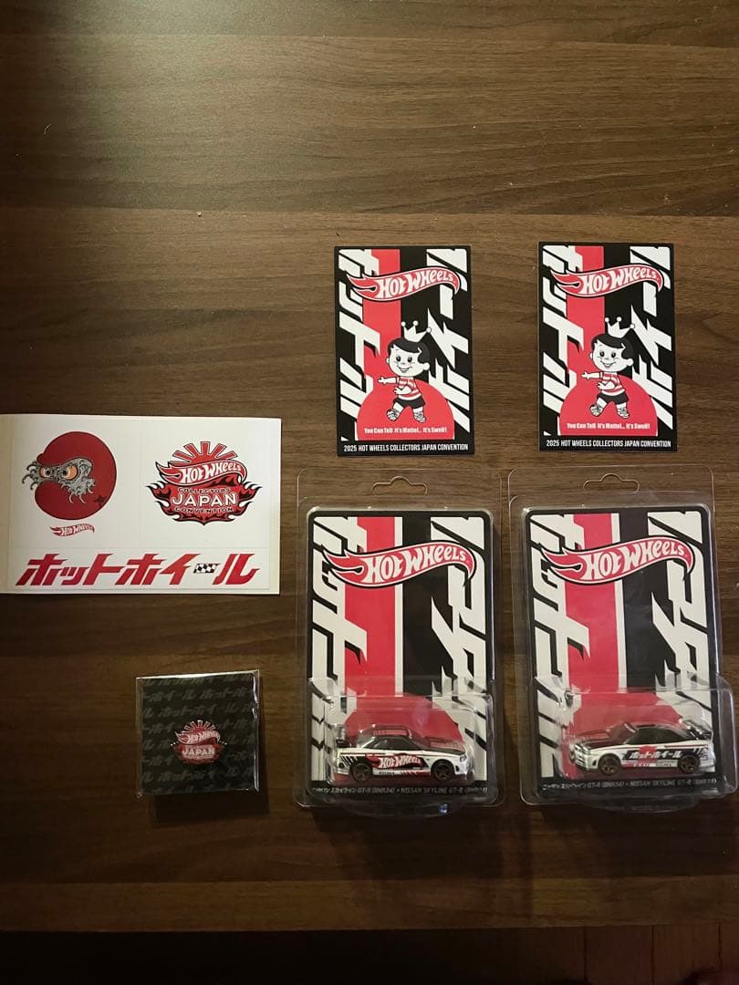 2025ホットウィール ジャパンコンベンション 限定カー左右2台セットおまけ付き