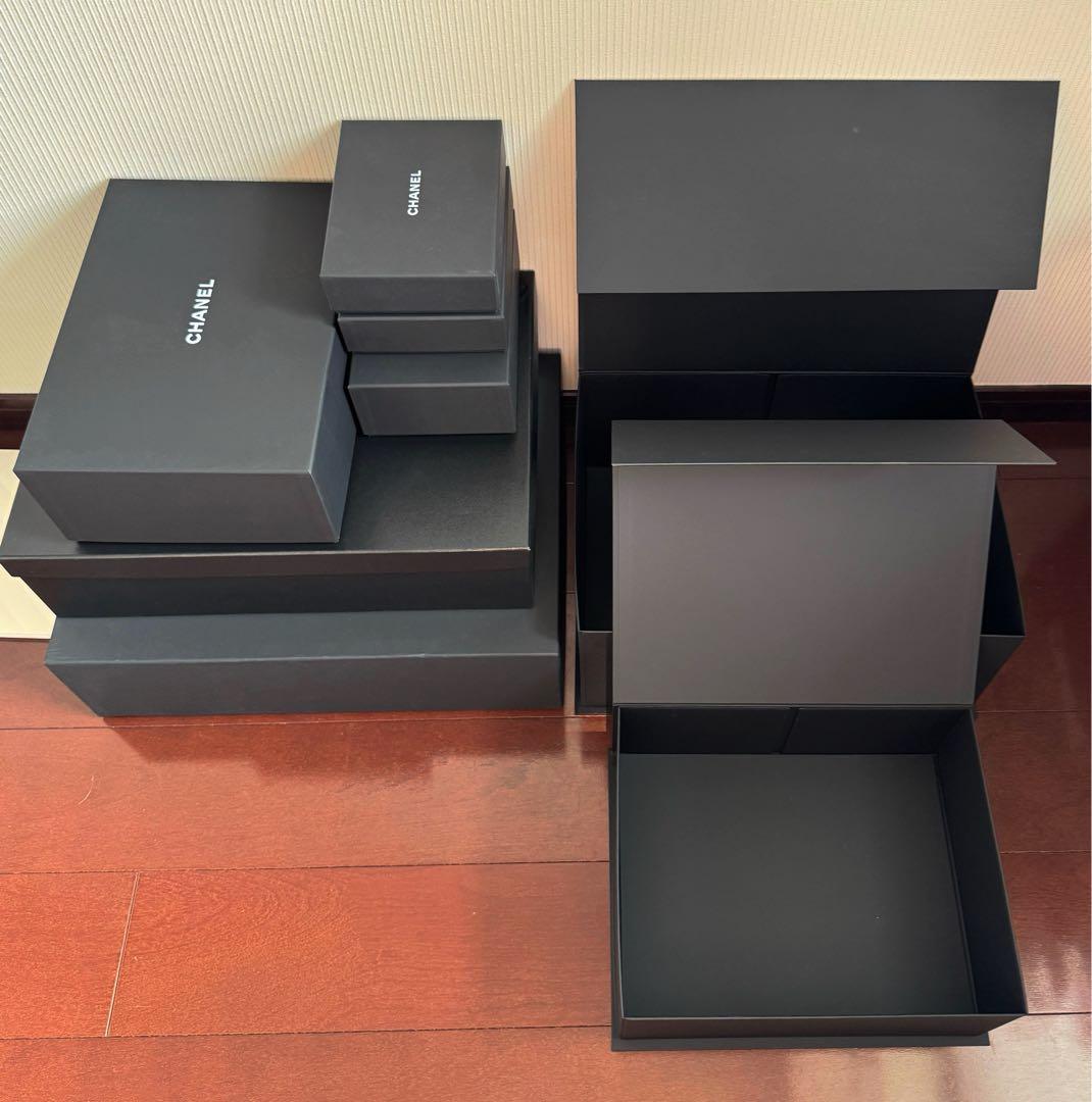 CHANEL 空き箱　8点セット CHANEL シャネル ジュエリー アクセサリー ギフトボックス 空箱 6個