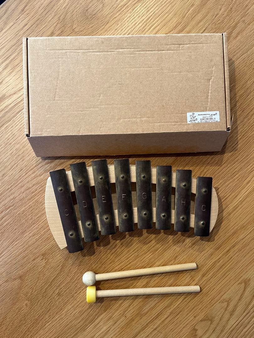 【元箱・バチ付】アウリスグロッケン ダイヤトニック 8音 AURIS