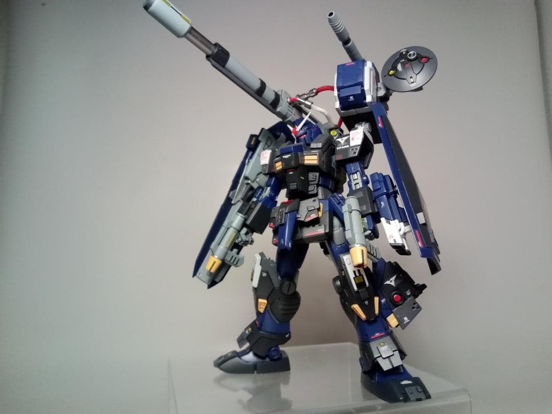 HG メガ フルアーマー ガンダム ティターンズ カスタム仕様 ガンプラ