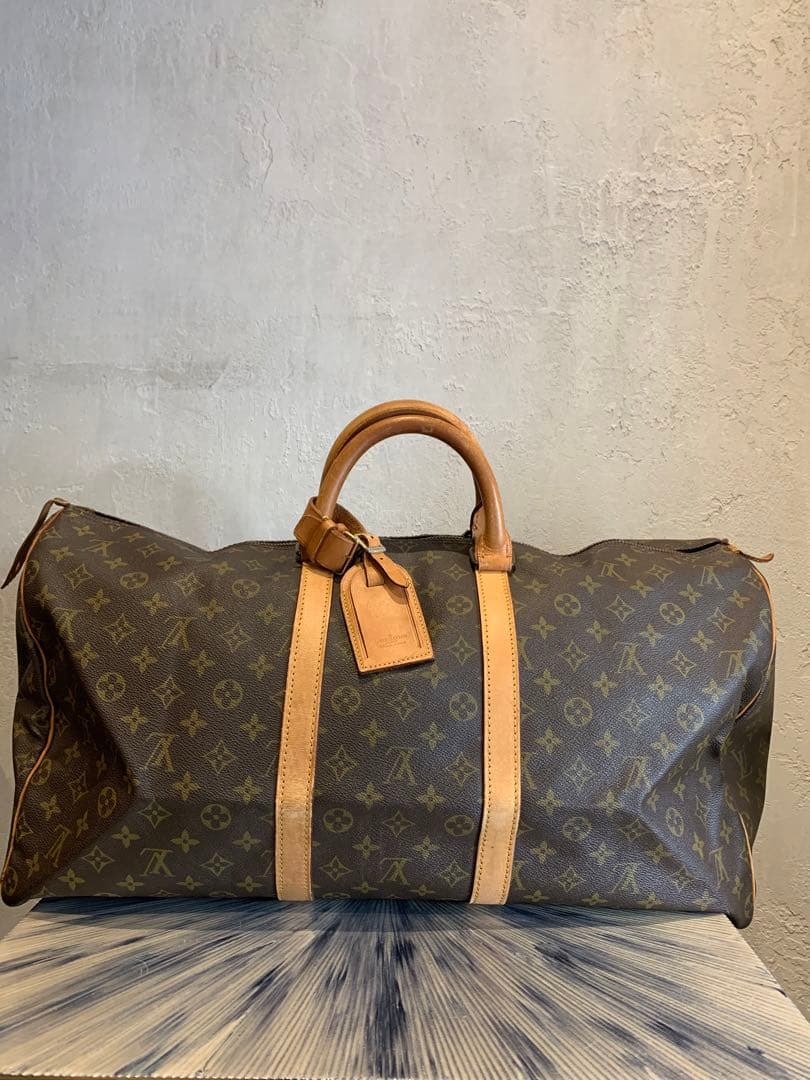 【美品】ルイヴィトン　キーポル55 ボストンバッグ モノグラム