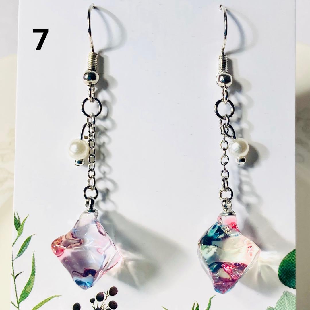 青山葵専用　鉱石ピアス19点