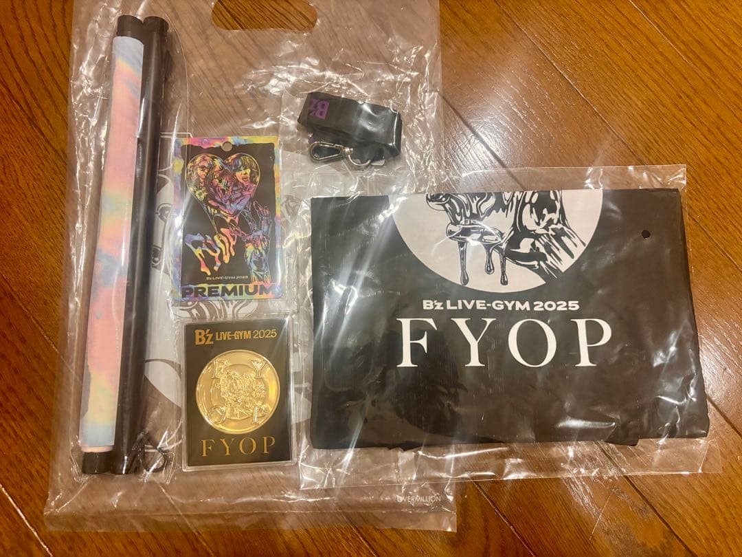 B'z LIVE-GYM2025 FYOP Premium席専用オリジナルグッズ B'z LIVE-GYM 2025 -FYOP- Premium席ﾗｲﾌﾞ後の思い出（2025.12.7 東京