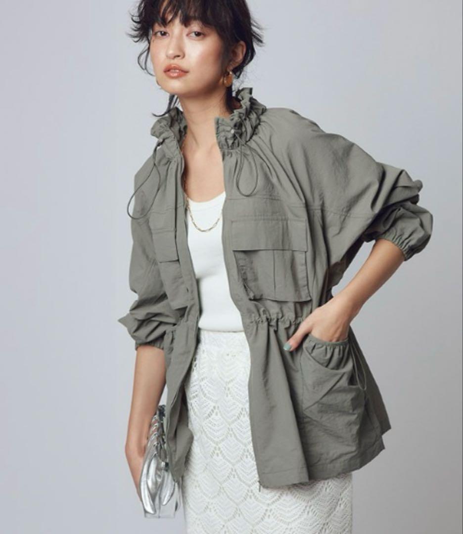 【ekubo】RASW（ラス）　ドロストギャザーブルゾン