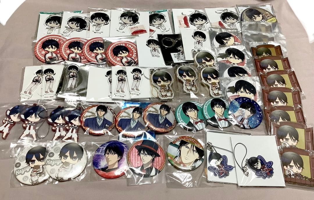 3 徳川カズヤ　缶バッジ　アクキー　アクスタ　セット