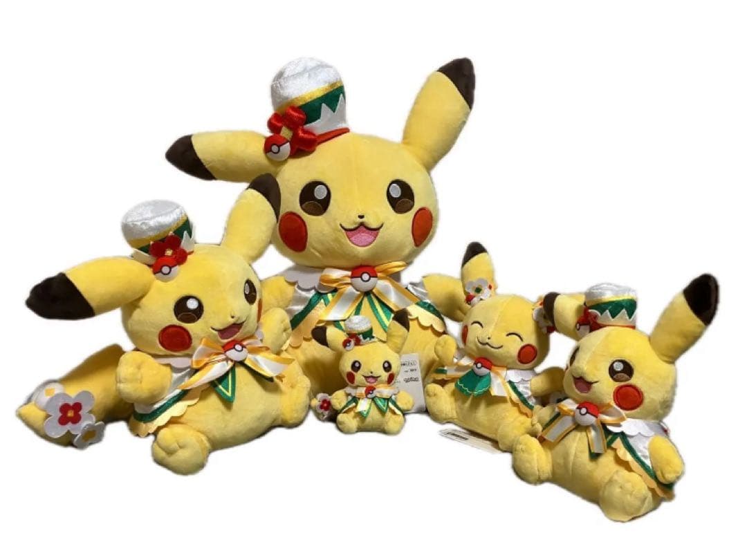 日本限定】ポケパーク ピカチュウ コンプリート ぬいぐるみ 5点 - メルカリ