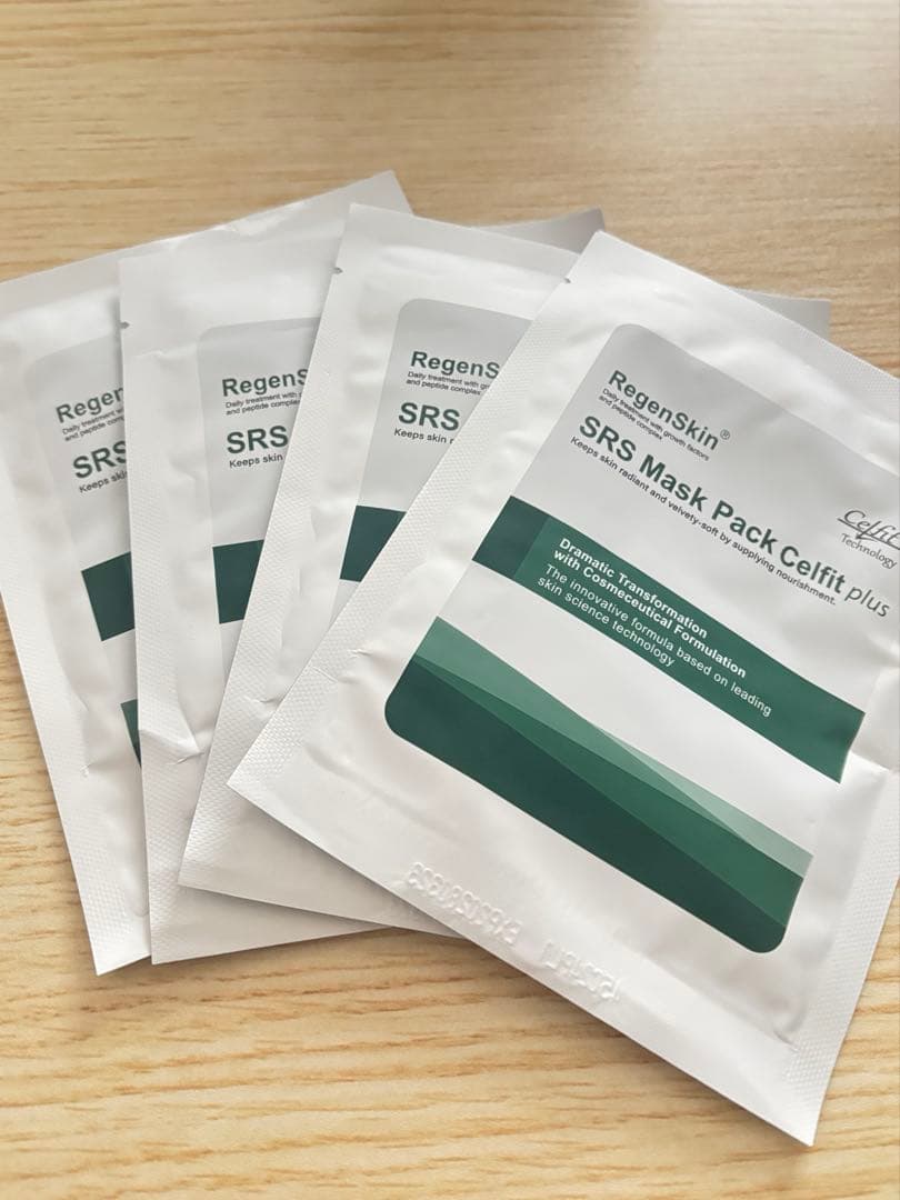 RegenSkin SRS Mask Pack Celfit plus 4枚 - メルカリ
